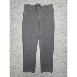 KATO Brand Axe Trouser Jean FITS 32 x 26 Gray SLIM ANKLE Gray Terry Cotton